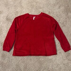 Joyspun cozy Red Sweatshirt